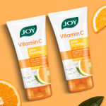 Buy Joy Skin Brightening Vitamin C Face Wash For Oily Skin - Fades Dark Spots & Repairs Skin Barrier (150 ml x 2) | Gel Based Cleanser Enriched with Vitamin C & EAnd Panthenol - Purplle