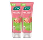 Buy Joy Skin Fruits Oil Removal Strawberry Face Wash (Combo Pack 2X100 ml) - Purplle