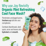 Buy Joy Revivify Organic Refreshing Cool Mint Face Wash (Combo Pack 2X150 ml) - Purplle