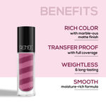 Buy RENEE Marble Liquid Lipstick - LM04 Bella 4.5 gm, Rich Color Payoff & Matte Finish, Weightless, Unique Long Lasting Formula, Transfer & Smudge Proof, Enriched with Vitamin E & Jojoba Oil - Purplle