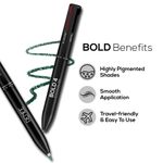 Buy RENEE Bold 4 4-IN-1 Kajal |Four Shades Black, Brown, Teal & Blue |Matte Finish, Rich Color Payoff, One-stroke Application, Travel Friendly & Easy To Use 0.4 gm - Purplle