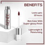 Buy Renee Gloss Stay Transfer-Proof Liquid Lip Color - Alice 3.5 ml, Rich Intense Payoff High Pigment Super Glossy Finish, Waterproof, Smudge-proof, Lasts Up To 12 Hours, Enriched with Vitamin E & C - Purplle