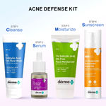 Buy The Derma Co. Acne Defense CSMS Combo : Salicylic Acid Daily Face Wash (100 ml) + 2% Salicylic Acid Face Serum (8 ml) + Salicylic Acid Oil-Free Daily Moisturizer (50 gm) + Hyaluronic Sunscreen Aqua Gel (50 gm) - Purplle