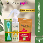 Buy Alps Goodness #1 Bestselling Combo with Beetroot Powder, Rosemary Water Spray, Face & Hair Mask Applicator Brush | Top Picks | Glow up | Hair Growth Expert - Purplle