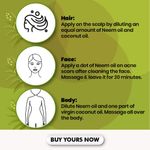 Buy TNW The Natural Wash Pure Cold Pressed Neem Oil for Skin and Hair (100 ml) - Purplle