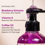 Buy mCaffeine Blueberry Blast Body Wash_300 ml - Purplle