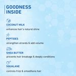 Buy Plum Coconut Milk & Peptides Shampoo, Mask & Serum Combo For Strong & Shiny Hair - Purplle