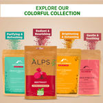 Buy Alps Goodness Natural Colors Holi Kit with Beetroot , Wild Turmeric, French Green Clay, French Pink Clay Powders (Pack of 4) | 50g X4 | Holi Colors | Natural Colors | No Stain | Pack of Colors - Purplle