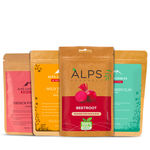 Buy Alps Goodness Natural Colors Holi Kit with Beetroot , Wild Turmeric, French Green Clay, French Pink Clay Powders (Pack of 4) | 50g X4 | Holi Colors | Natural Colors | No Stain | Pack of Colors - Purplle