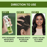Buy Alps Goodness Hair Growth Expert Kit (Pack of 2) with Rosemary Water Spray (100 ml) & Rosemary Water Refill (305 ml) | Hair Regrowth | Viral Rinse | Mess Free Spray - Purplle