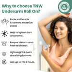 Buy TNW - The Natural Wash Underarm Roll-On Deodorant For Women| With Cucumber & Aloe Vera Extract and Hyaluronic Acid | For Long-Lasting Freshness - Purplle