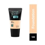 Buy Maybelline New York Fit Me Matte+Poreless Liquid Foundation Tube, 128 Warm Nude, 18ml +Fit me matte Poreless Primer - Purplle