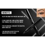 Buy AYA Professional Make Up Magic Eyeliner & Seal Eyeliner, Black (3.5 ml) - Purplle