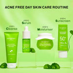 Buy Dot & Key Acne Free Day Skin Care Routine | Face Wash, Serum, Night Gel & Sunscreen - 240 gm - Purplle