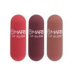 Buy MARS Mini Lip Pill High Pigmented Matte Lipstick Set of 3 | Transfer Proof & Smudge Proof | Travel Friendly (3.1 gm*3) (01-Romantic-Red) - Purplle