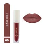 Buy MARS Matte Liquid Lip Color | Long Lasting | Non-Transfer & Waterproof Lipstick for Women (4.5 ml) (09-Heart Thief) - Purplle