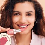 Buy Mamaearth Creamy Matte Long Stay Lipstick with Murumuru Butter and Vitamin E for 8-Hour Long Stay (Flakeproof & Non-Drying | Intense Color Payoff) Hibiscus Nude - 4.2 gm - Purplle
