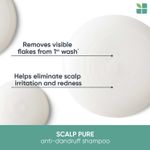 Buy Biolage Professional Scalppure Anti-Dandruff Shampoo, Removes Visible Flakes From 1st Use, Enriched With Bergamot, Vegan & Cruelty-Free, 400 ml - Purplle
