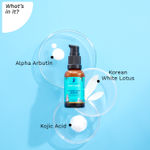 Buy Pilgrim 2% Kojic Acid Serum, 30 ml for face with 1% Alpha Arbutin & Korean White Lotus For Acne & Darks spots| Anti-pigmentation Face Serum For Men & Women | For All Skin Types - Purplle