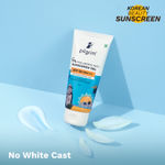 Buy Pilgrim 1% Hyaluronic Acid Sunscreen Gel With SPF 50+++, 50 gm, with Korean White Lotus, Light Aqua Gel Forumla, No White-Cast for UVA/B Rays & Blue Light Protection, for All Skin Types - Purplle