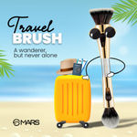 Buy MARS 4-in-1 Travel Brush Set with ultra soft bristles - Purplle