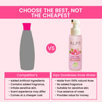 Buy Alps Goodness 100 % Pure Rose Water (100ml) | Rose water for face | Made from Chaitri Rose | Gulab Jal | Natural skin toner | Premium Rose Water - Purplle