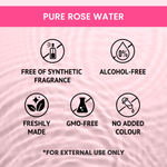 Buy Alps Goodness 100 % Pure Rose Water (100ml) | Rose water for face | Made from Chaitri Rose | Gulab Jal | Natural skin toner | Premium Rose Water - Purplle