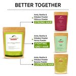 Buy Alps Goodness Amla Reetha & Shikakai(50 gm) | 100% Natural Powder | No Chemicals, No Preservatives, No Pesticides | Promotes Hair Growth| Hair Mask | Strenghtens Hair | For silky smooth hair - Purplle