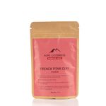 Buy Alps Goodness French Pink Clay (50 gm)| 100% Natural Powder | Exfoliating Mask for face | Clay Mask for Sensitive Skin I Detoxifying - Purplle