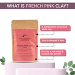 Buy Alps Goodness French Pink Clay (50 gm)| 100% Natural Powder | Exfoliating Mask for face | Clay Mask for Sensitive Skin I Detoxifying - Purplle