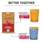 Buy Alps Goodness Powder - Beetroot (50 gm) | 100% Natural Powder | No Chemicals, No Preservatives, No Pesticides | Hair Mask or Face Mask | Nourishes hair follicles | Face Pack for brightening skin | Hair Spa - Purplle