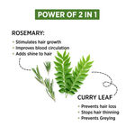 Buy Alps Goodness Rosemary & Curry Leaf Powder (50 gm) | 100% Natural Powder | No Preservatives, No Pesticides | Herbal Hair Mask for Stronger Hair - Purplle