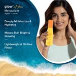 Buy Aqualogica Glow+ Oil Free Moisturizer with Papaya & Vitamin C for Glowing Skin - 100 gm - Purplle