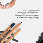 Buy Juicy Chemistry Organic Kajal, Intense Matte Finish, One-stroke application - Certified Organic (1.14 gm ) Raven KJ01 - Purplle