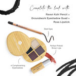 Buy Juicy Chemistry Organic Kajal, Intense Matte Finish, One-stroke application - Certified Organic (1.14 gm ) Raven KJ01 - Purplle
