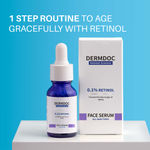 Buy DERMDOC by Purplle 0.1% Retinol Face Serum (15 ml) | retinol serum for face | face serum for all skin types | retinol face serum | anti ageing face serum - Purplle