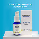 Buy DERMDOC by Purplle 2% Kojic Acid Face Serum (15 ml) | kojic acid serum for hyperpigmentation | kojic acid for dark spots | skin whitening | brightening serum | pigmentation on faceA - Purplle