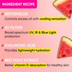 Buy Dot & Key WATERMELON COOLING SUNSCREEN SPF 50+ PA++++ - 10 gm - Purplle