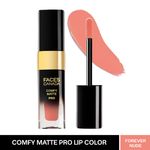 Buy FACES CANADA Comfy Matte Pro Liquid Lipstick - Forever Nude 09, 5.5 ml | 10HR Longstay | Intense Color | Macadamia Oil & Olive Butter Infused | Lightweight Super Smooth | No Dryness | No Alcohol - Purplle
