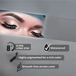 Buy Faces Canada Long Wear Eye Pencil - Solid Black 02 (1.2 gm) - Purplle