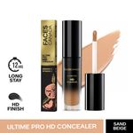Buy Faces Canada Ultimepro HD Concealer Sand Beige 01 - 3.8 ml - Purplle