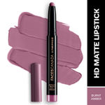 Buy FACES CANADA Ultime Pro HD Intense Matte Lipstick + Primer - Burnt Amber, 1.4 gm | 9HR Long Stay | Feather-Light Comfort | Intense Color | Smooth Glide - Purplle