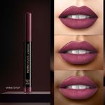 Buy FACES CANADA Ultime Pro HD Intense Matte Lipstick + Primer - Wine Shot, 1.4 gm | 9HR Long Stay | Feather-Light Comfort | Intense Color | Smooth Glide - Purplle