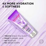Buy L'Oreal Paris Hyaluron Moisture Hydra Filling Night Cream | Leave In Hair Cream with Hyaluronic Acid | For Dry & Dehydrated Hair | Adds Shine & bounce 180 ml - Purplle