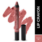 Buy FACES CANADA Ultime Pro Matte Lip Crayon - Peach Me, 2.8 gm | Long Stay | Smooth Creamy Matte Texture | One Stroke Intense Color | Chamomile & Cocoa Butter Enriched - Purplle