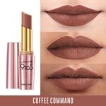 Buy Lakme 9TO5 Primer + Matte Lip Color Coffee Command 3.6 gm - Purplle