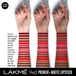 Buy Lakme 9TO5 Primer + Matte Lip Color Red Twist 3.6 gm - Purplle