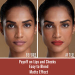 Buy Lakme 9 To 5 Weightless Matte Mousse Lip & Cheek Color - Brick Bloom (9 gm) - Purplle