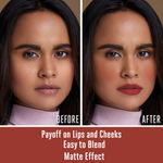 Buy Lakme 9 To 5 Weightless Matte Mousse Lip & Cheek Color - Brick Bloom (9 gm) - Purplle