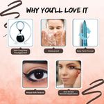 Buy FACES CANADA Ultime Pro Twist Eye Kajal Liner - Brown, 0.35 gm | High Impact Intense Color In 1 Stroke | 24HR Long Stay | Matte Finish | Soft Texture | Waterproof & Smudgeproof | Made With Carnauba Wax - Purplle